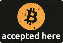 BTC accepted here
